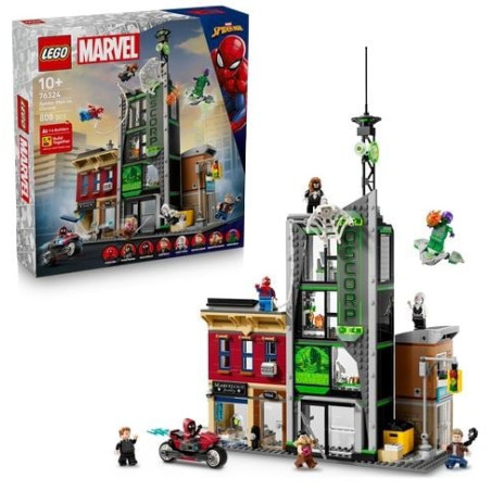 Gioco da costruzione lego super heroes marvel spider-man contro