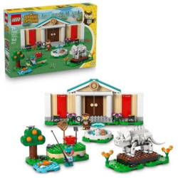 Gioco da costruzione lego animal crossing collezione del museo di