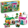 Gioco da costruzione lego animal crossing case creative stagioni