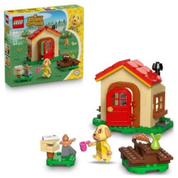 Gioco da costruzione lego animal crossing casa accogliente di goldie