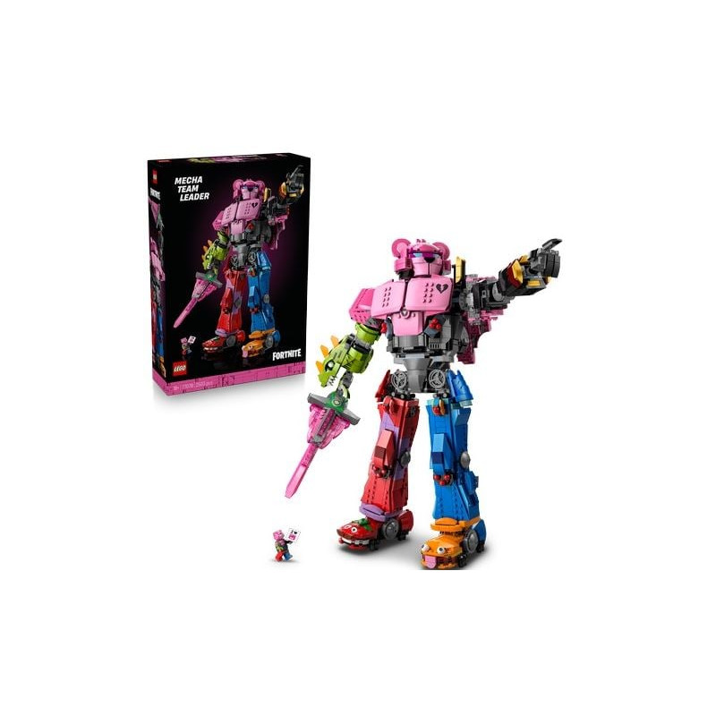 Gioco da costruzione lego fortnite capo squadra mecha multicolore