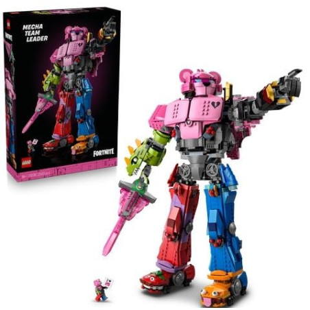 Gioco da costruzione lego fortnite capo squadra mecha multicolore