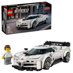 Gioco da costruzione lego bugatti centodieci hyper sports car multicolore