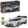 Gioco da costruzione lego bugatti centodieci hyper sports car multicolore