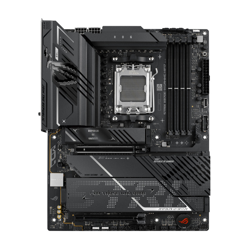 Scheda madre amd asus rog strix x870e-h am5 atx 4x ddr5 [90mb1m90-m0eay0]