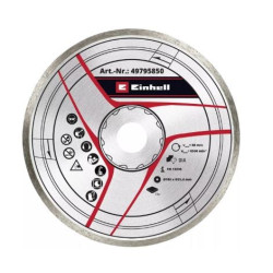 Disco einhell 49795850 da taglio 180x25.4mm argento [49795850]