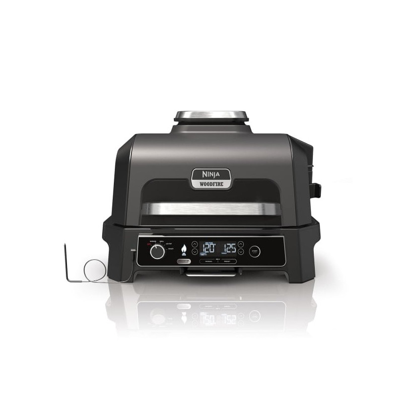 Barbecue elettrico ninja og850eu esterno con termometro 1700w nero/grigio