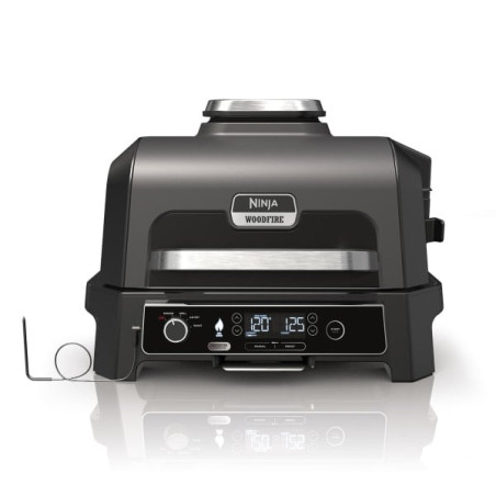 Barbecue elettrico ninja og850eu esterno con termometro 1700w nero/grigio