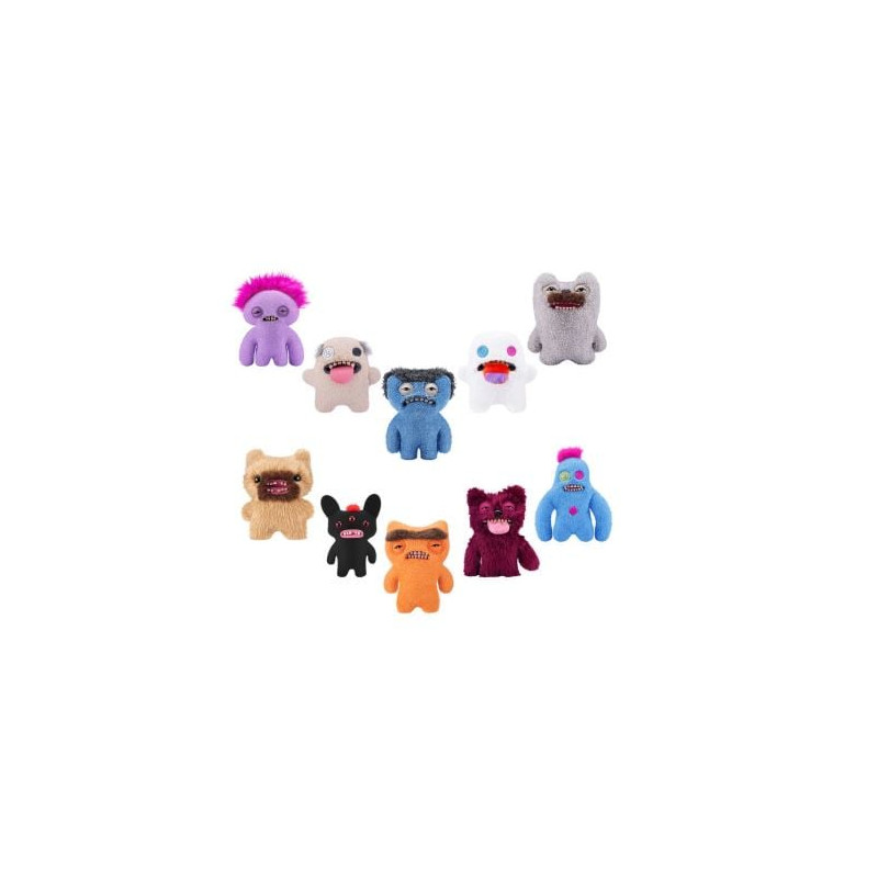 Peluche zuru fuggler hairy fuggs 9" muticolore [15727]