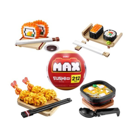 Gioco di costruzioni zuru max sushi bar 187pz [83199gq1]