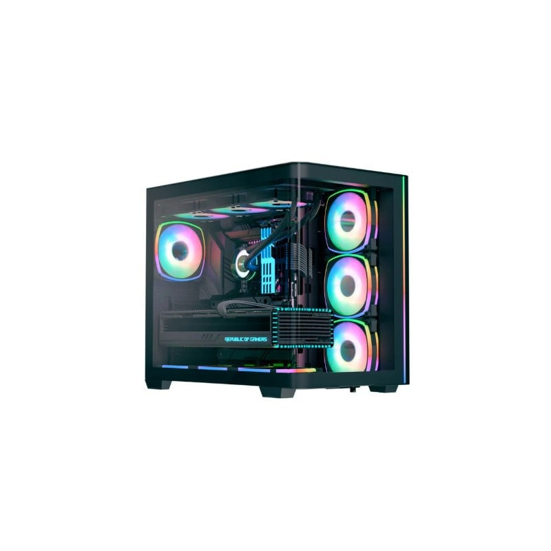 Case l'aerocool p500c evo-g-bk-v1 rgb midi-tower