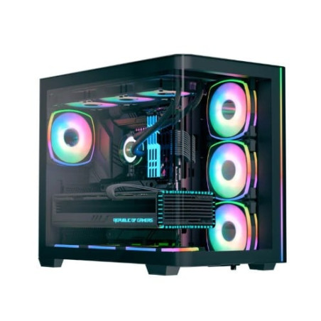 Case l'aerocool p500c evo-g-bk-v1 rgb midi-tower
