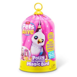 Giocattolo interattivo zuru pets alive - polly ucello magico