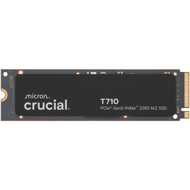 Ssd 1tb crucial t710 m2/pcie nero [ct1000t710ssd8]