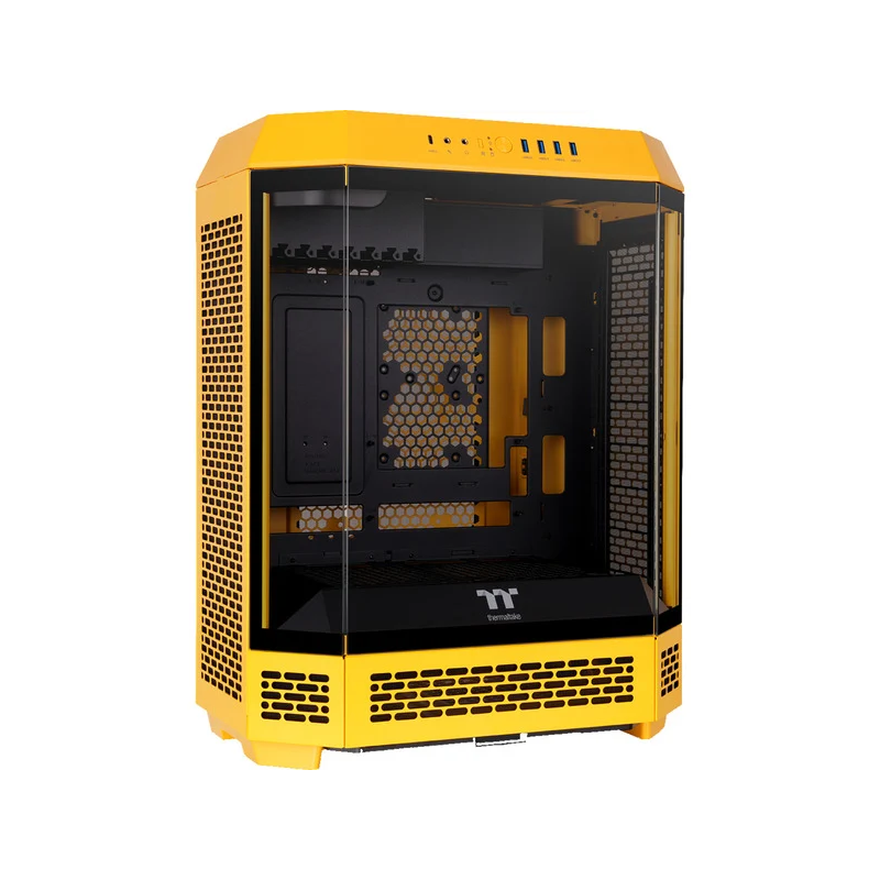 Case thermaltake the tower 600 midi-tower atx giallo [ca-1z1-00mmwn-00]