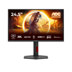 Monitor led 24.5'' aoc gaming q25g4sr quad hd 2560x1440p/1ms/classe
