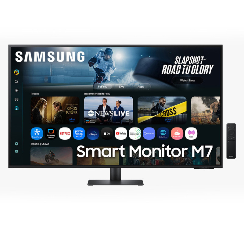 Monitor led 43'' samsung m7 ls43fm702uu 4k uhd 3840x2160