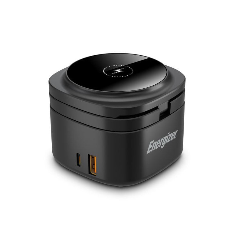 Stazione di ricarica energizer 4in1 wireless con usb-c pd da
