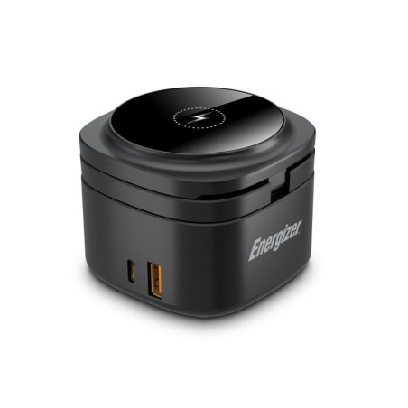Stazione di ricarica energizer 4in1 wireless con usb-c pd da