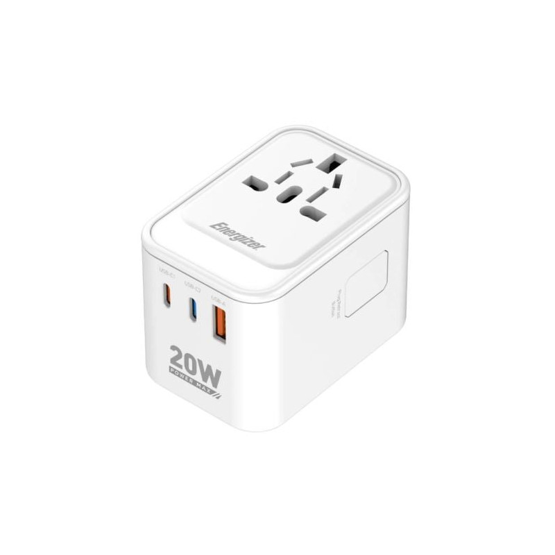 Preasa da viaggio energizer internaz.pd20w 2xusb-c/1xusb-a