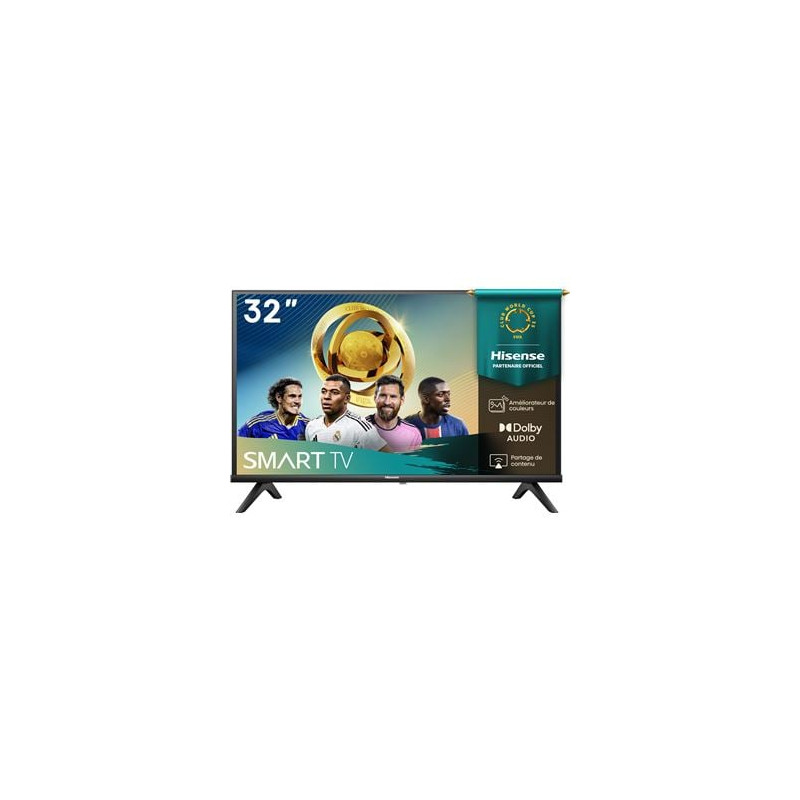 Tv led 32'' hisense 32a49q full hd 1920x1080p/smart tv/vidaa/classe