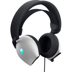 Cuffie da gioco dell alienware cablato/a padiglione bianco [aw520h-w-deam]