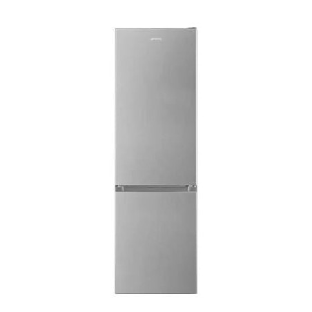 Frigorifero smeg rc20xnc con congelatore 331l classe c grigio [rc20xnc]