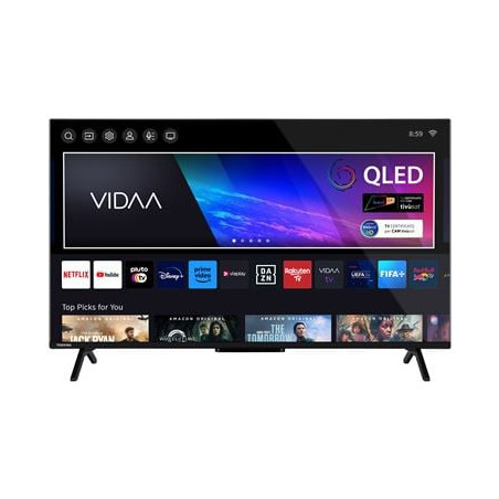 Tv led 43" toshiba 43qv2463da 4k uhd 3840x2160p smart tv classe