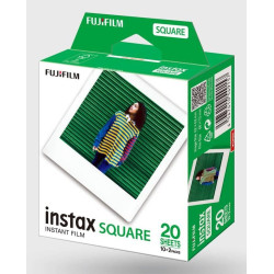 Pellicola istantanea fujifilm instax square 2x10 fogli 20pz [16921634]