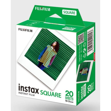 Pellicola istantanea fujifilm instax square 2x10 fogli 20pz [16921634]