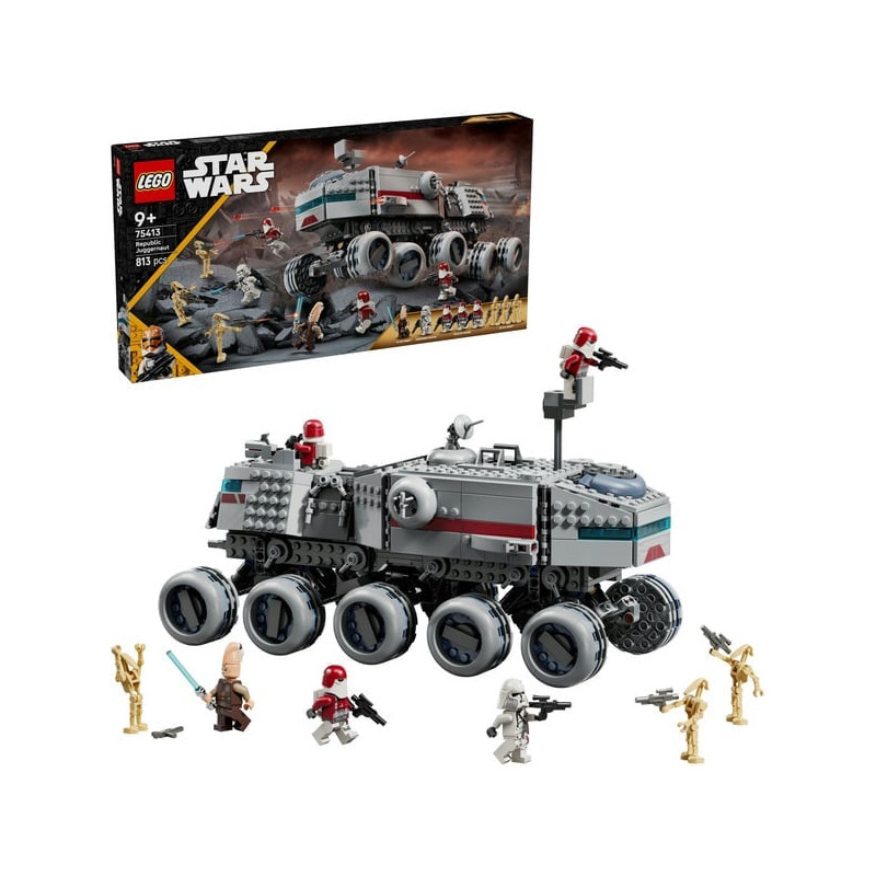 gioca da costruzione lego star wars juggernaut della repubblica con