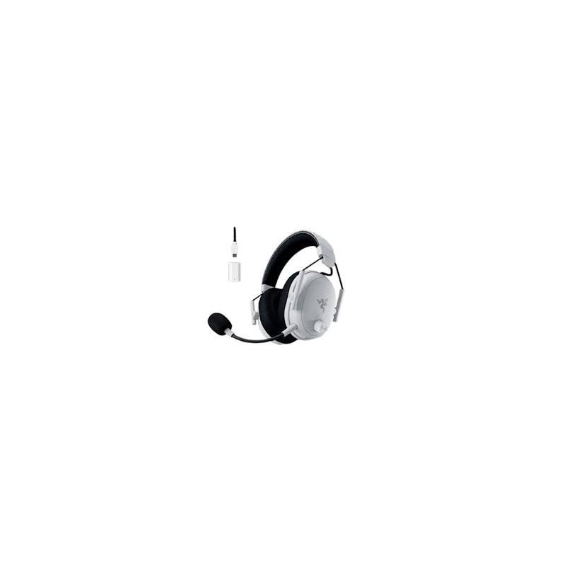 Cuffie da gaming razer blackshark v3 pro a padiglione 3.5mm bianco