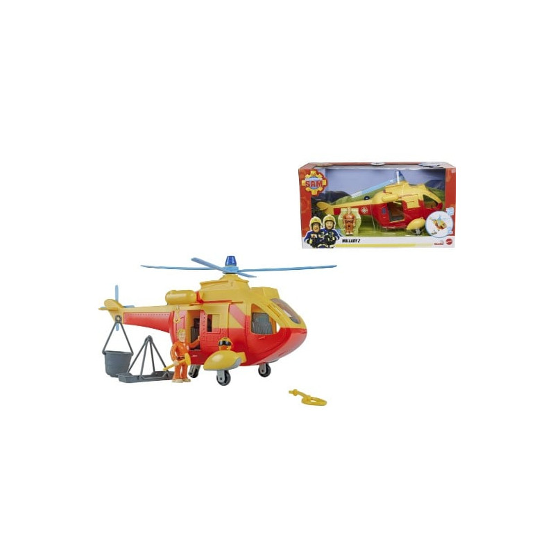 Giocattolo simba sam il pompiere wallaby 2 elicottero 34cm [109252655]