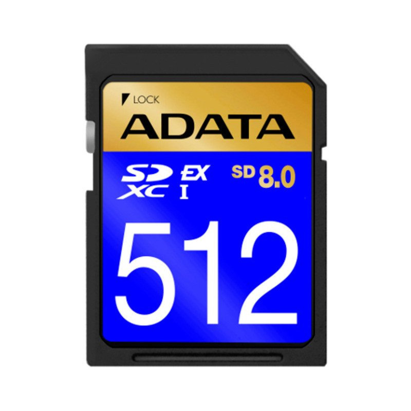 512gb scheda sdxc adata premier extreme sd8.0 nero [sd512gex3l2-c]