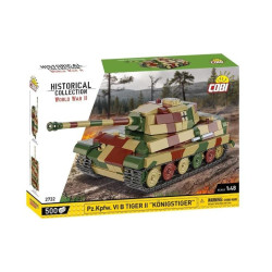 Gioco da costruzione cobi 2732 panzer vi tiger ii kÃ¶nigstiger multicolore