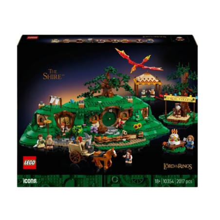 Gioco da construzione lego icons il signore degli anelli la contea