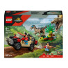 Gioco da construzione lego jurassic world veicolo fuoristrada raptor