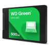 Ssd 500gb western digital green 2.5" nero [wds500g5g0a]