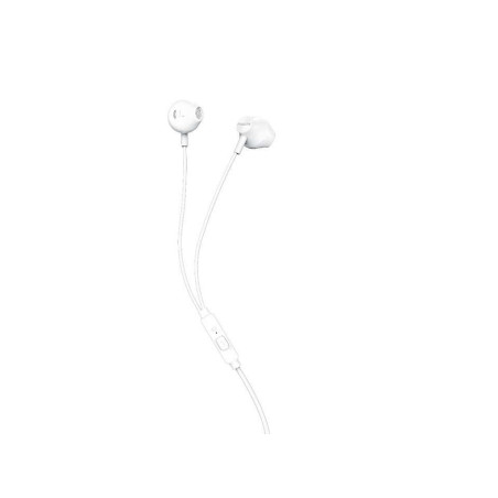 Auricolari philips taue101wt cablato 3.5mm musica/chiamate con microfono