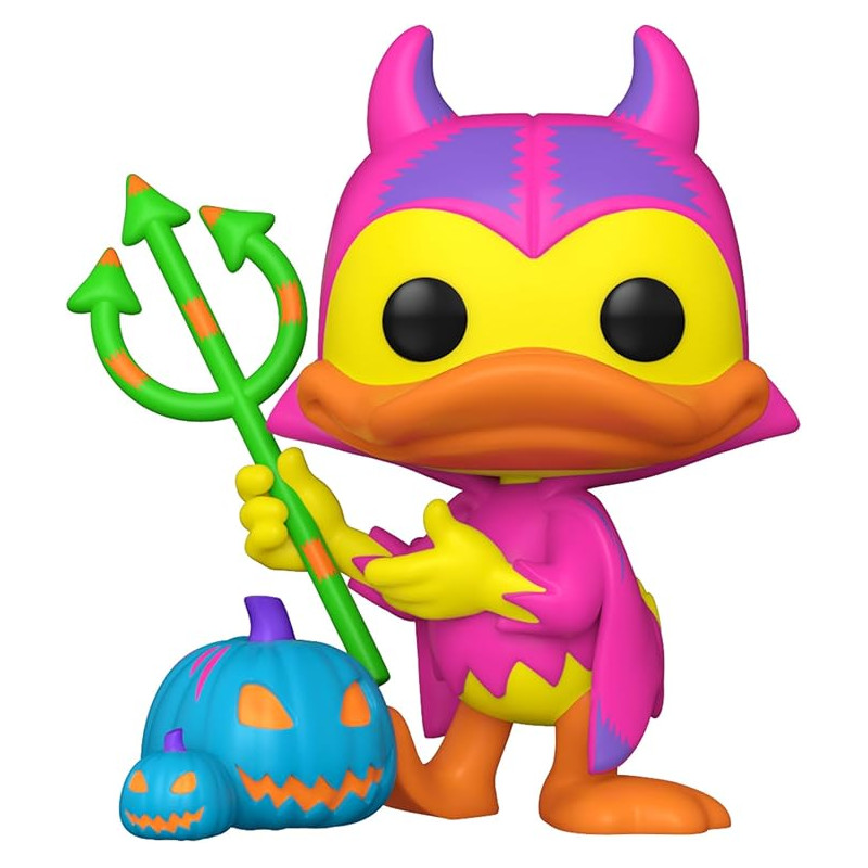 Figurina funko pop mickey e friends devil donald con la zucca 9cm