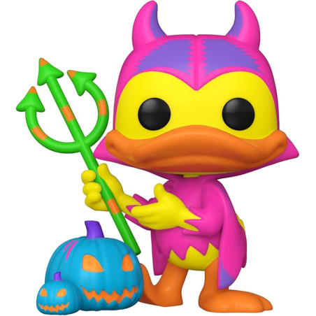 Figurina funko pop mickey e friends devil donald con la zucca 9cm