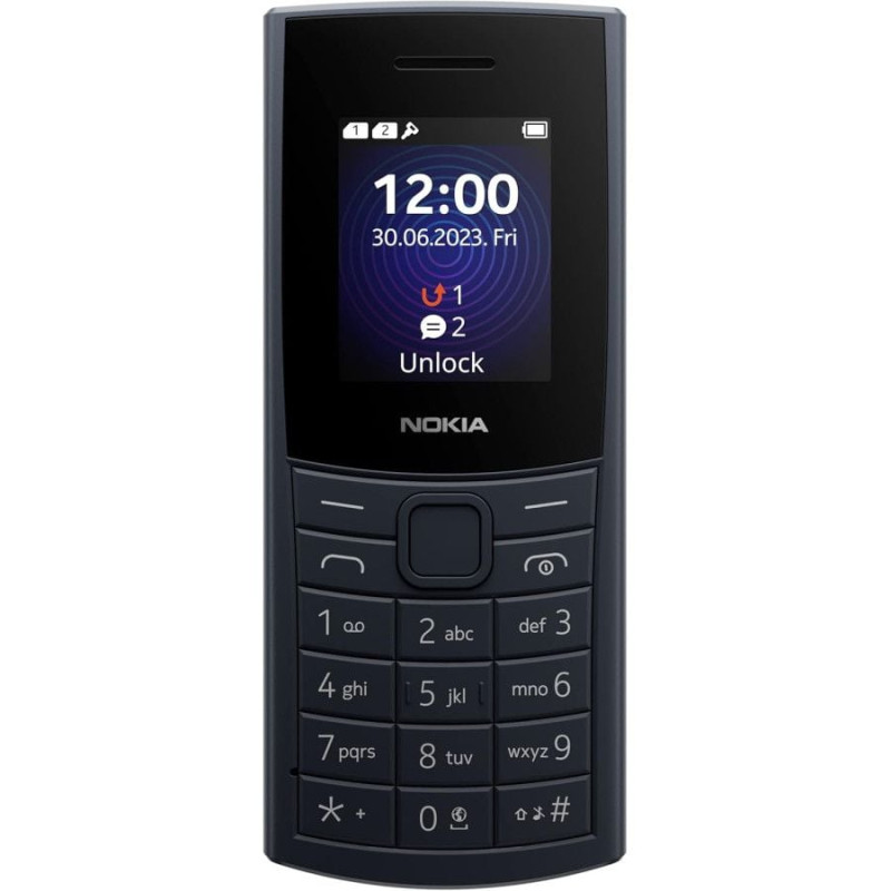 Telefono cellulare nokia 110 2024 2'' 4mb/4mb fino a 32 gb
