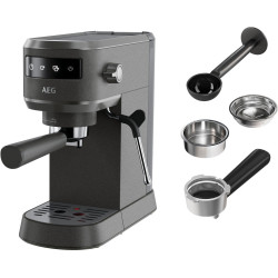 Macchina da caffe' espresso aeg ec6-1-6bst 1l 15bar 1450w