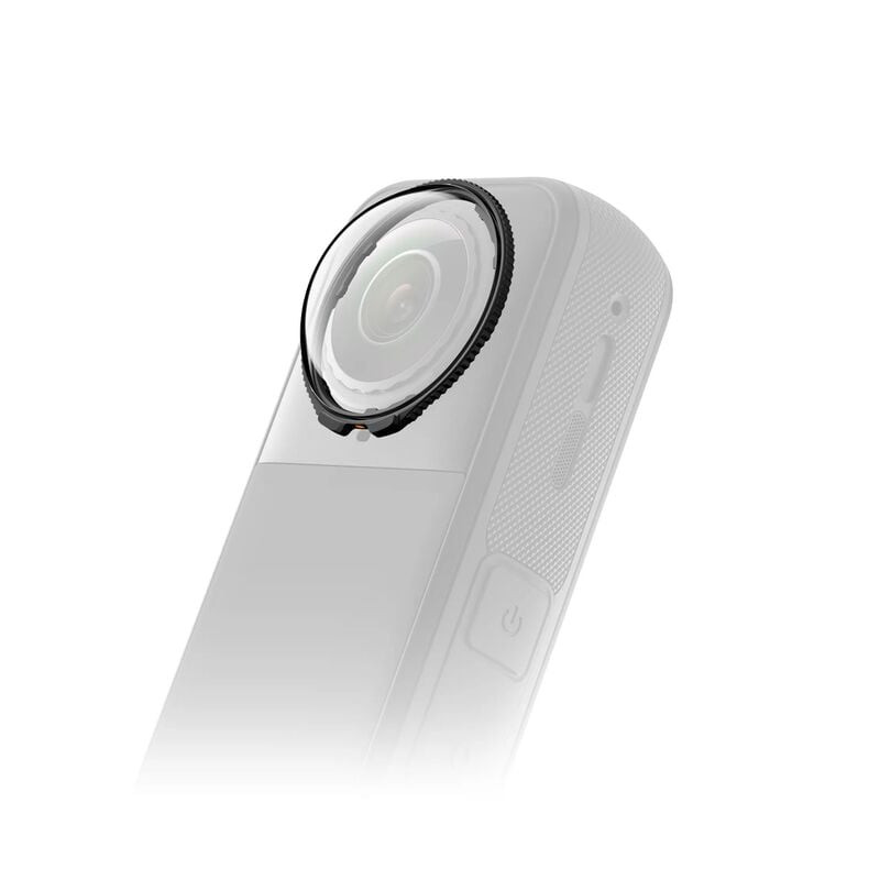 Copriobiettivo videocamera insta360 cinsbahc in vetro per x5 trasparente