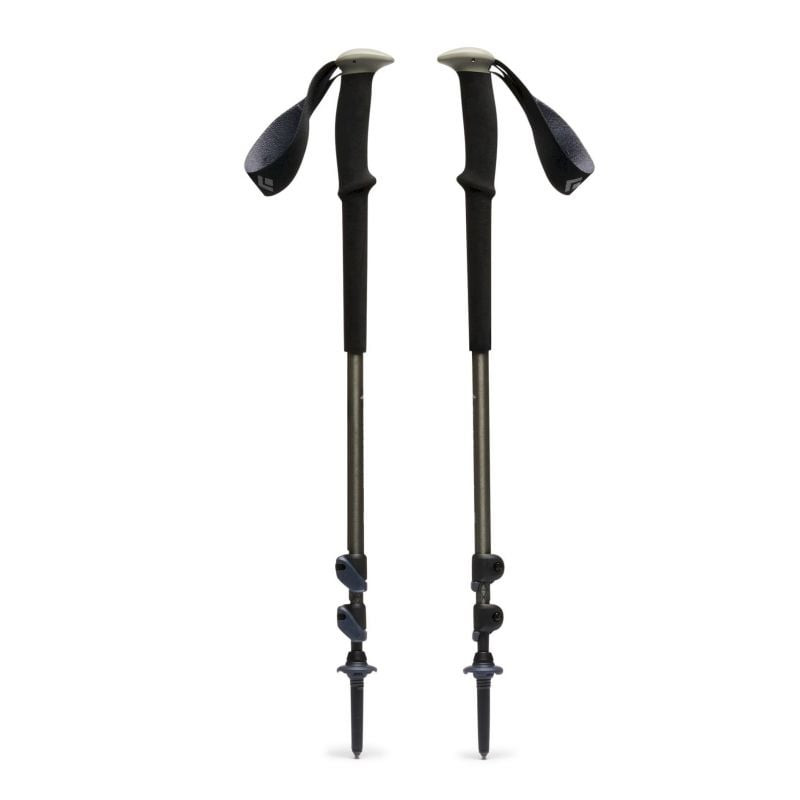 Bastoncini da trekking black diamond trail back paio regolabile 100-140cm