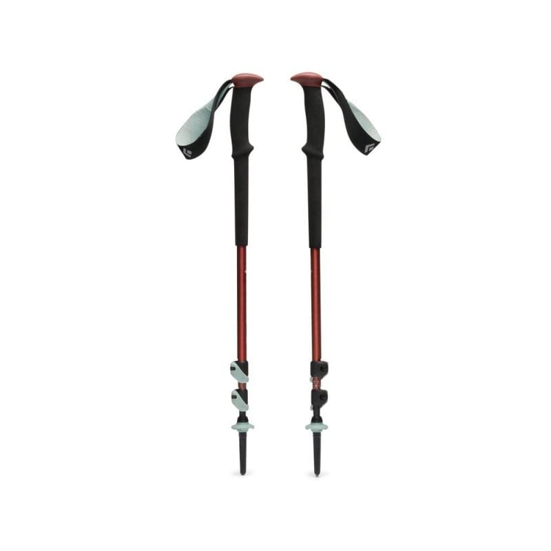 Bastoncini da trekking black diamond trail back paio regolabile 100-140cm