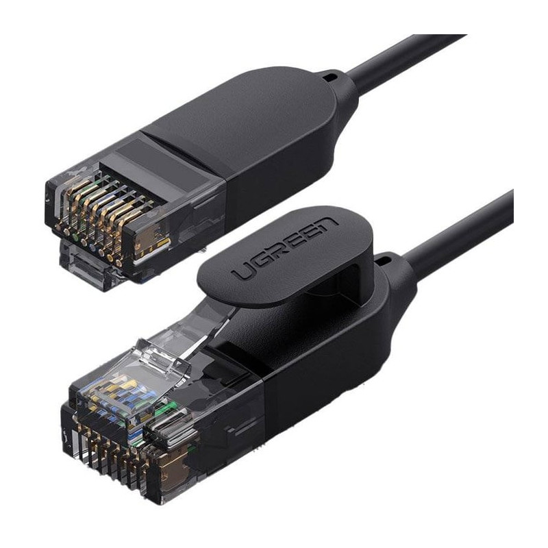 Cavo di rete ugreen 70653 rj45 cat6a utp m/m 1000mbps 3m nero [70653]
