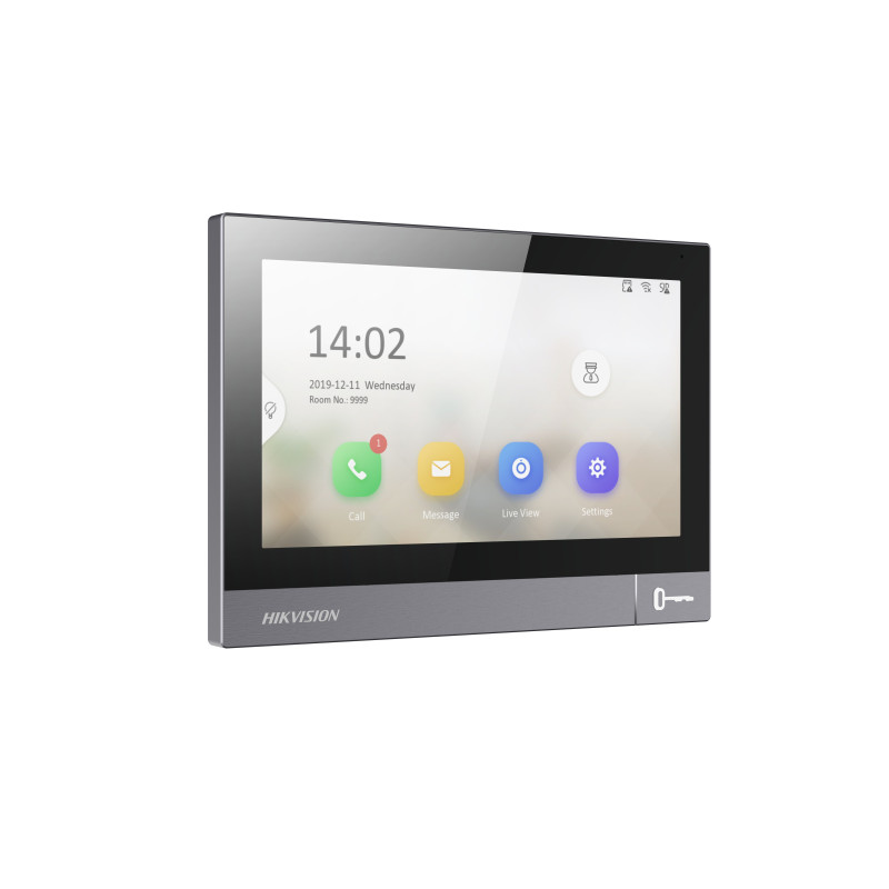 Videocitofono hikvision ds-kh8381-wte1 7'' intercom