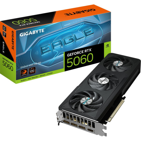 Scheda video nvidia gigabyte geforce rtx 5060 eagle max oc 8gb gddr7