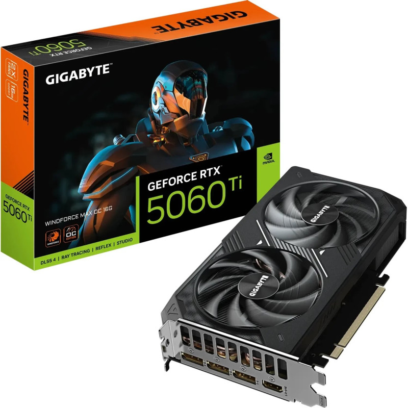 Scheda video nvidia gigabyte geforce rtx 5060 ti windforce max oc